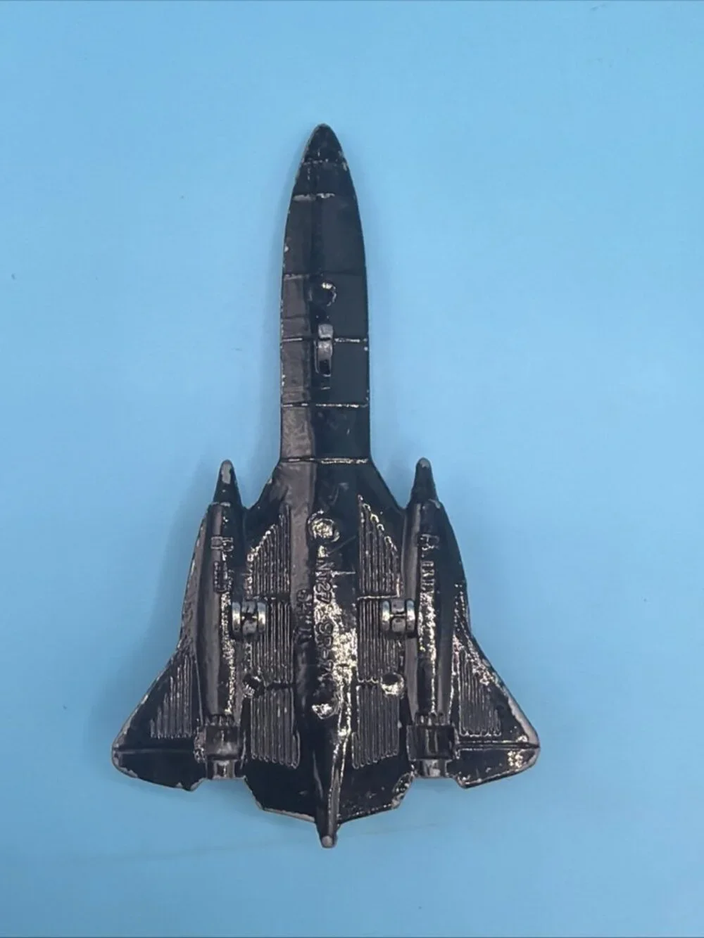 Zee Dyna-Flites A-127 Black Bird Lockheed SR-71 Airplane Diecast